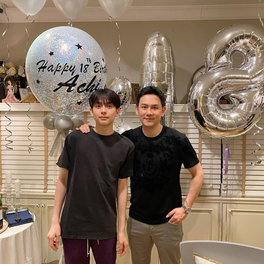 น้องอชิ ลูกชาย ฟลุค โบ