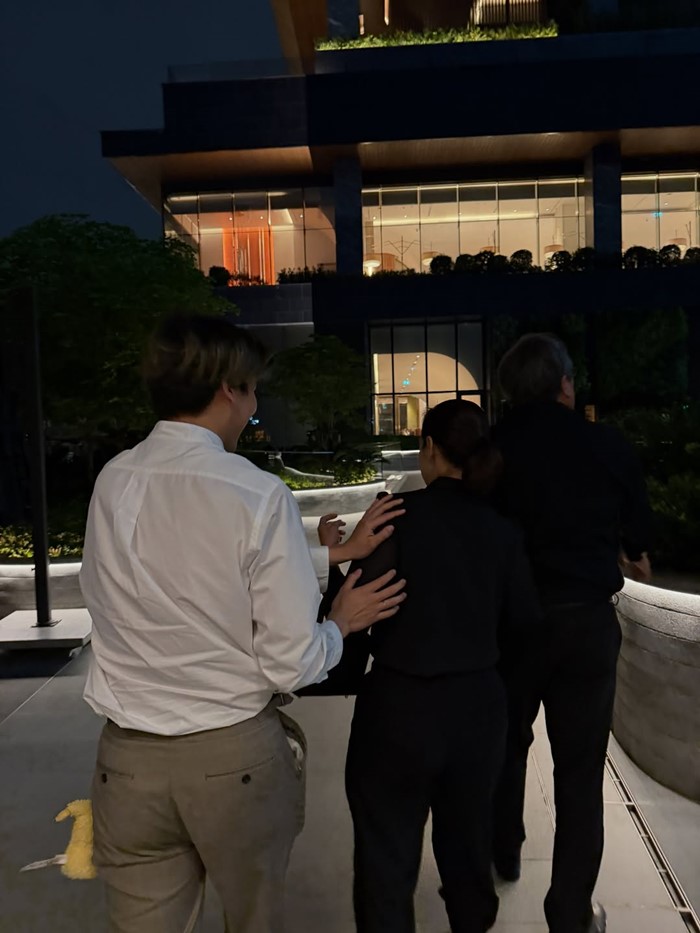 หยดน้ำ นัดดาภรณ์ พาแฟนดินเนอร์กับพ่อปู แม่ขวัญฤดี 