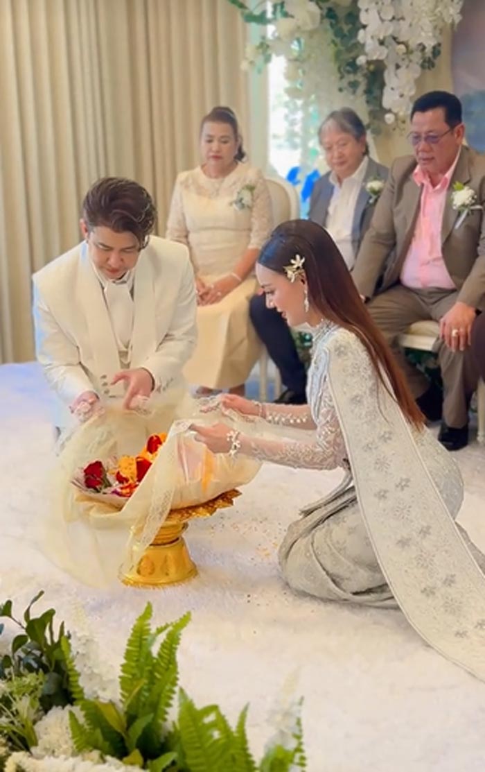 แจ๊ค ธนพล เอม รมิดา แต่งงาน