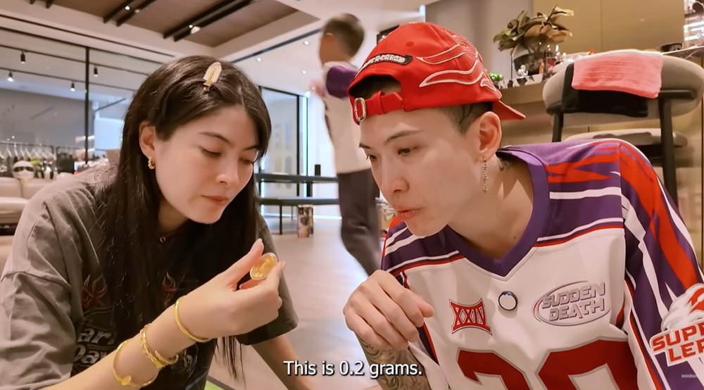 ป๊อก มาร์กี้ เปิดทองรับขวัญลูก มีก้า มีญ่า ลั่นเยอะจนตกใจ