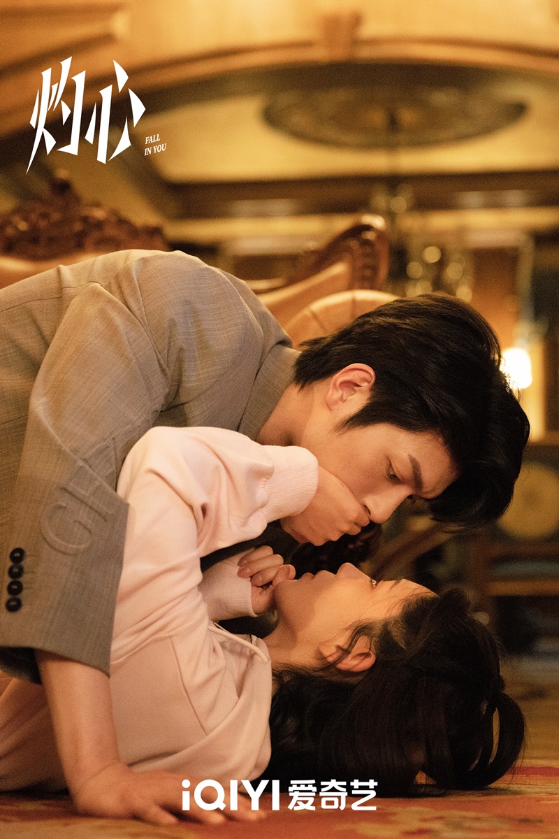 ดวงใจที่แผดเผา เรื่องย่อ Fall in You ซีรี่ย์จีน