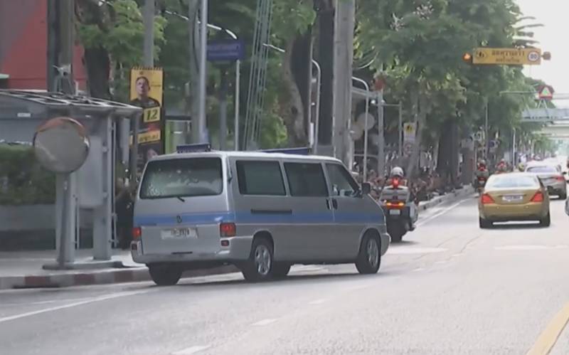 ขบวนเชิญพระศพ เจ้าฟ้าพัชรกิติยาภา