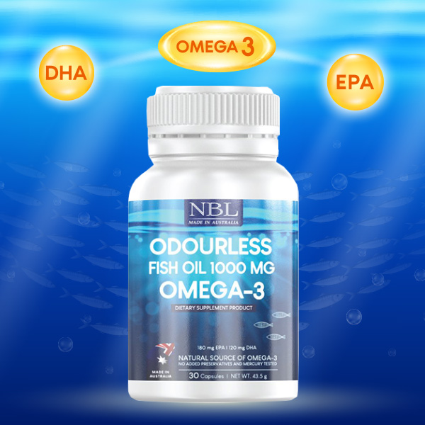 น้ำมันปลา NBL Odourless Fish Oil