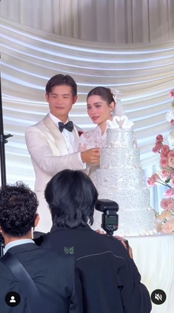 นิกกี้ นิโคล แต่งงาน