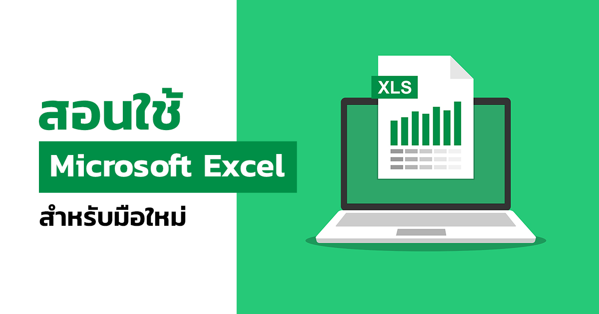 วิธีใช้ Excel เบื้องต้น สำหรับมือใหม่หัดใช้ Microsoft Excel วิธีใช้ Excel เบื้องต้น สำหรับมือใหม่หัดใช้ Microsoft Excel