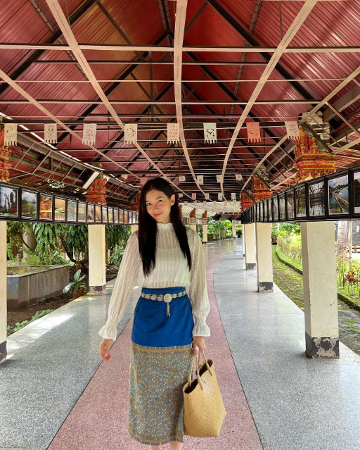 เบลล่า ราณี ชุดไปวัดดารา