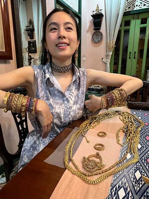 ปอย ตรีชฎา ชุดแต่งงาน