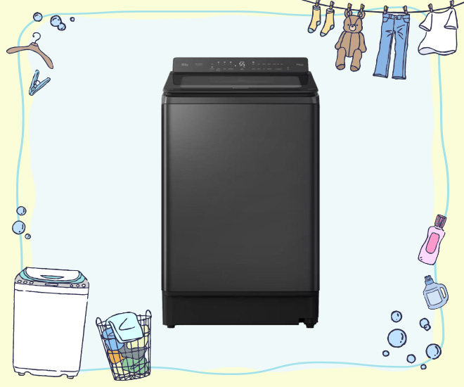 เครื่องซักผ้าฝาบน Panasonic