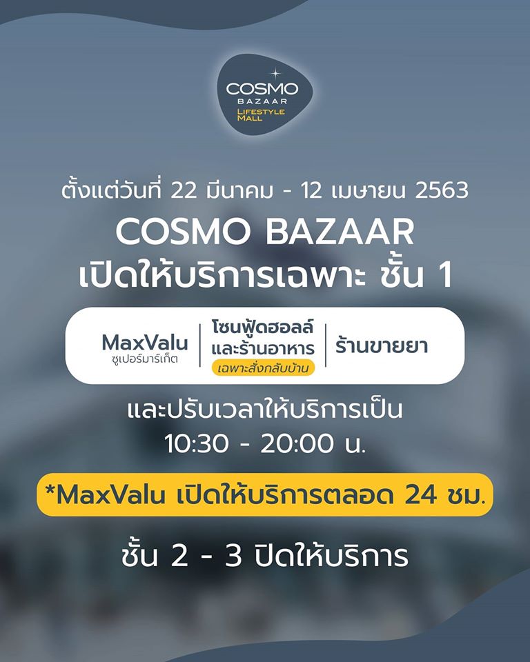 ห้าง ปิด COVID-19