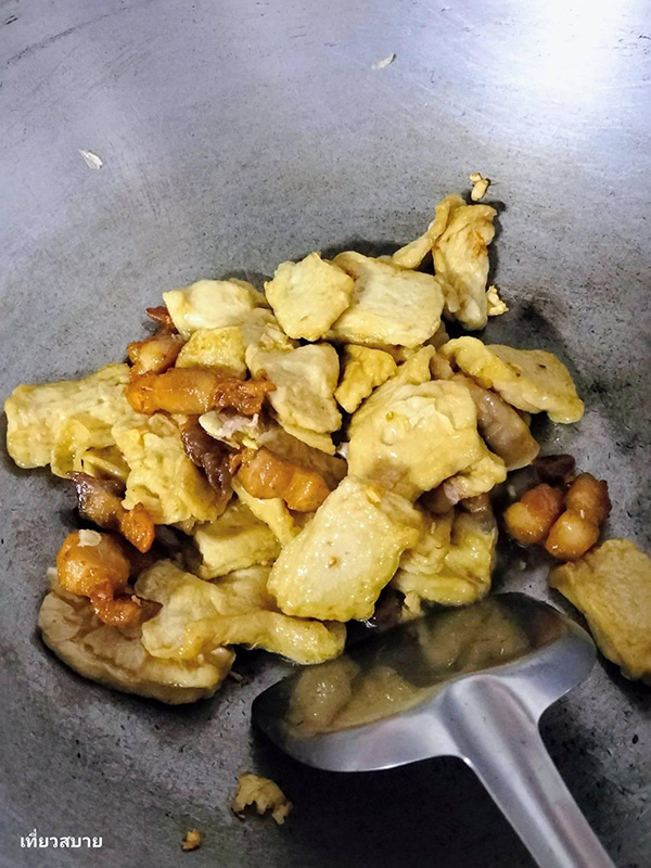 ผัดถั่วงอกเต้าหู้หมูสามชั้นกรอบ ผัดถั่วงอกใส่เต้าหู้ เมนูผัดผัก สูตรอาหาร