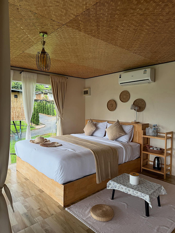 ที่พักหน้าหนาว 2568 หลงผา โฮมสเตย์