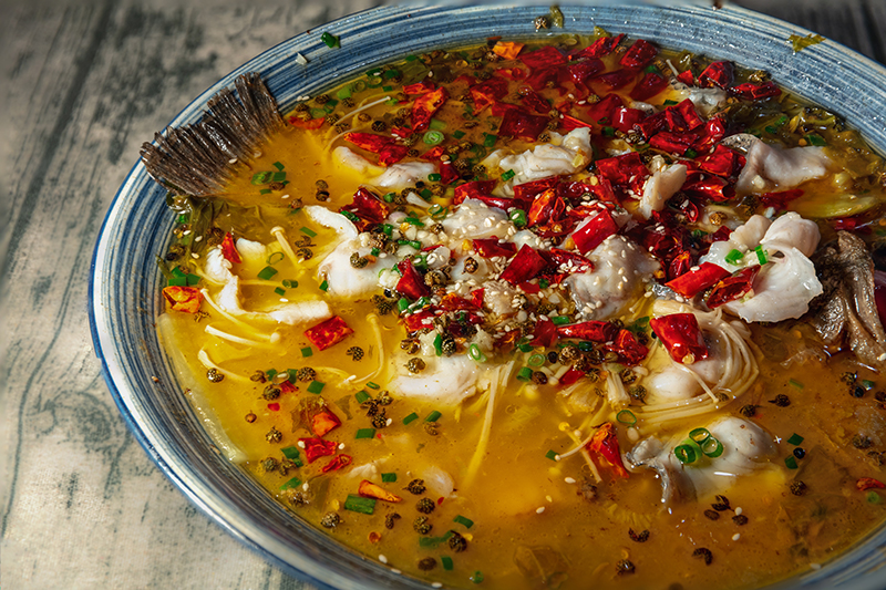 ปลาต้มผัดกาดดอง เมนูปลา ปลาต้ม สูตรอาหาร