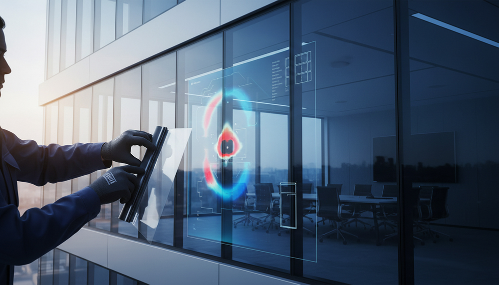 ติดฟิล์มอาคาร