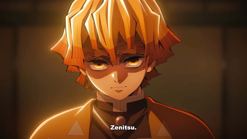 เซ็นอิตสึ ต่อสู้อสูรจันทราข้างขึ้น จาก ดาบพิฆาตอสูร Infinity Castle