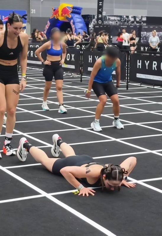 ชมพู่ ลงแข่ง HYROX