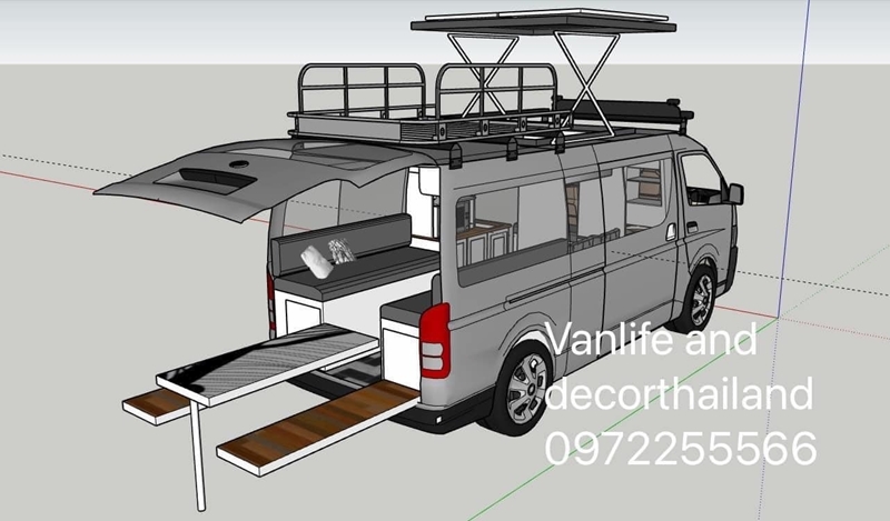 รถบ้าน Camper Van