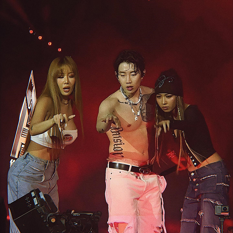 ลลิ ปังได้อีกร่วมแจม เจย์ ปาร์ค เจสซี่ ตัวพ่อตัวแม่ฮิปฮอปเกาหลี บนเวที Rolling Loud