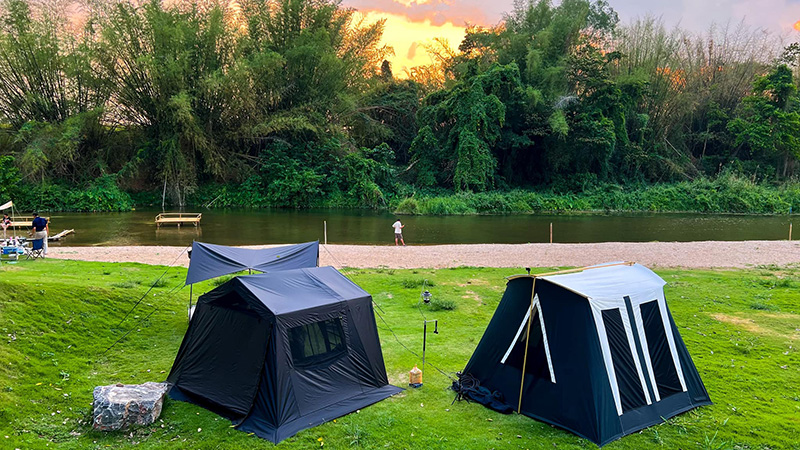 ที่พักแคมป์ใกล้กรุงเทพ