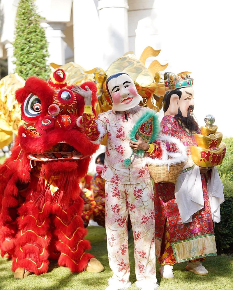 กรณ์ ศรีริต้า พาลูกฉลองตรุษจีนพร้อมหน้า ครอบครัว ณรงค์เดช 