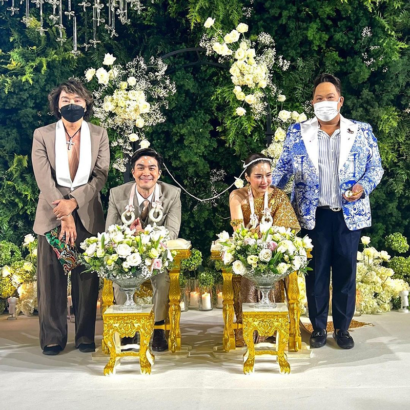 งานแต่ง จั๊กจั่น อคัมย์สิริ เค วัฒนา