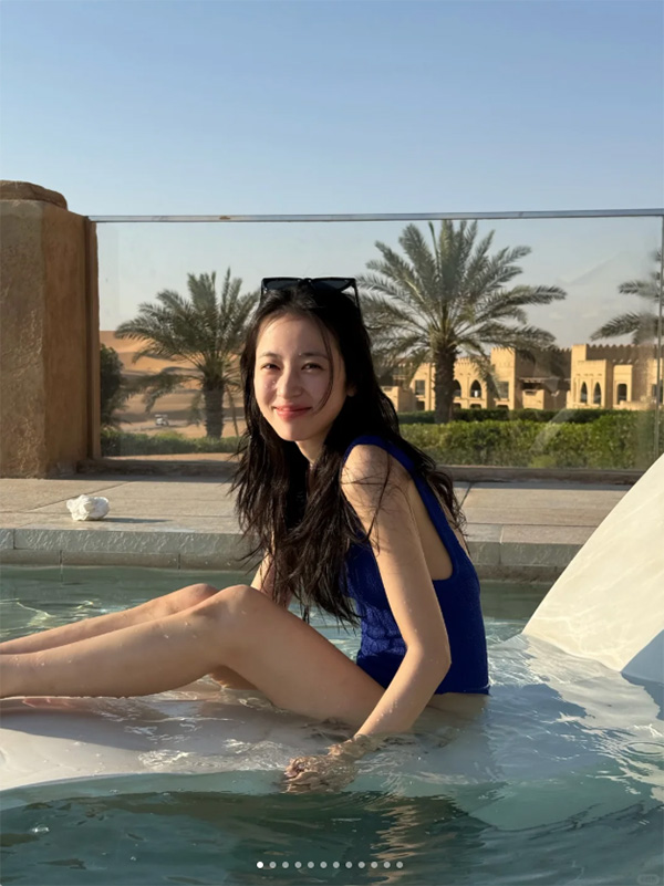 โจวอวี่ถง นางเอกจีน ไปตะวันออกกลาง