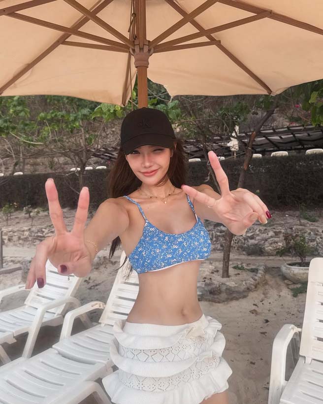 บิวตี้ วรัญชนา อดีตนางงาม ดีกรีรองผู้จัดการกองประกวด เสิร์ฟบิกินี่เว้าสูง