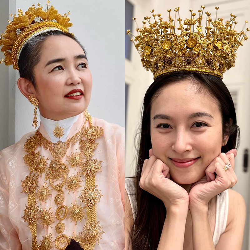 ปอย ตรีชฎา ชุดแต่งงาน