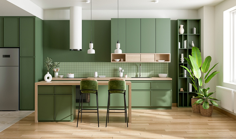 ห้องครัวสไตล์ Modern Nature