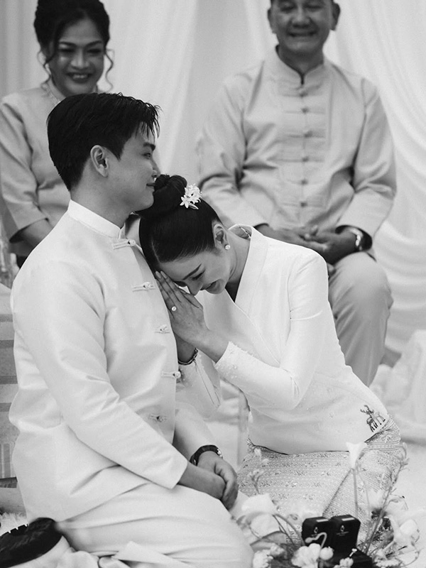 ภาพงานแต่ง กวาง เดอะเฟซ กับ ไฮโซเฮ้าส์ ปธานนท์