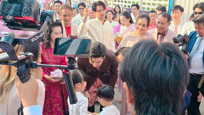 ซัน วงศธร ขอโทษดราม่าจุ๊บปากลูกสาว แพรวพราว