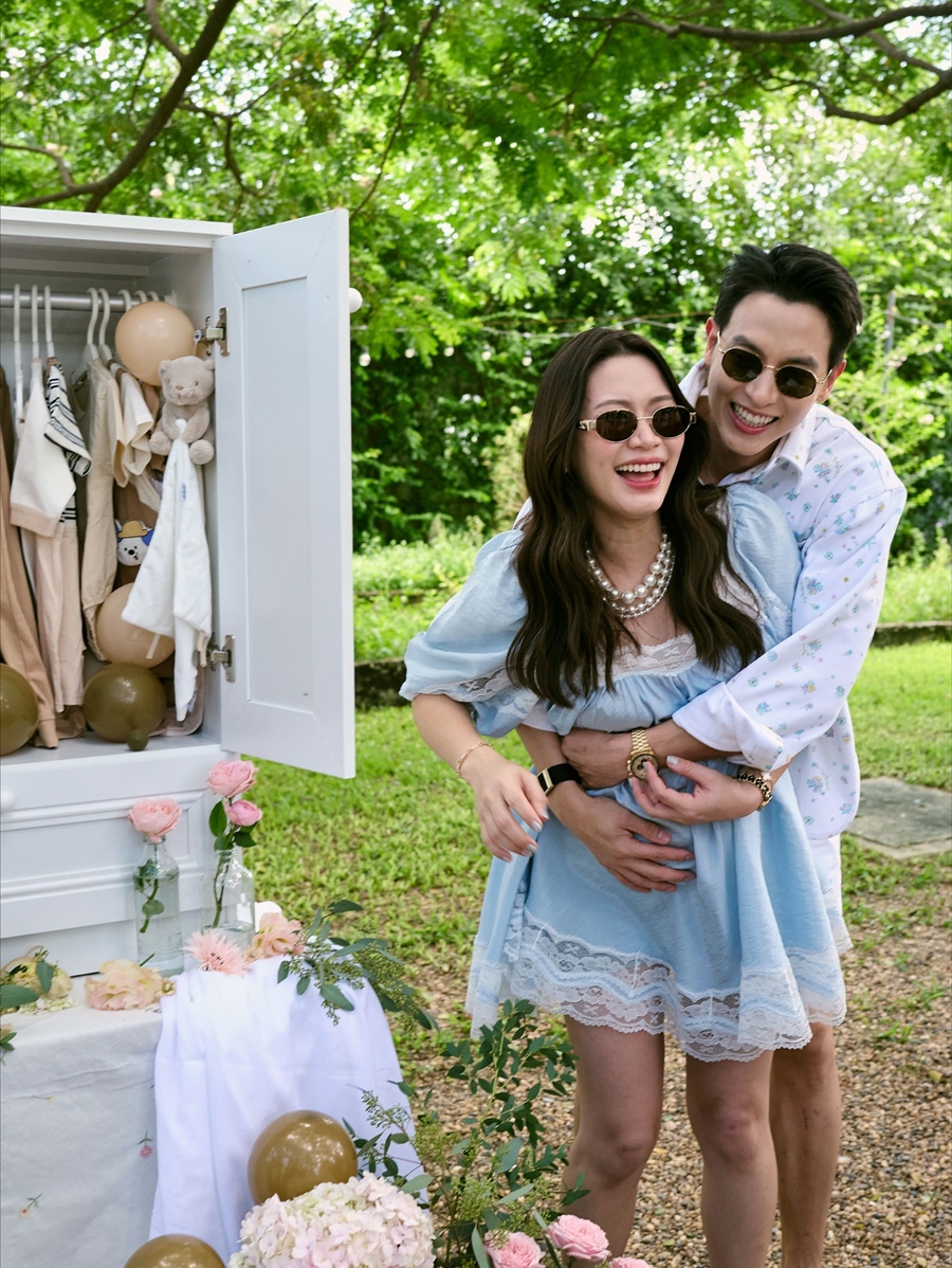 เจมส์ จิรายุ โฟม เบญจมาศ เฉลยเพศลูก