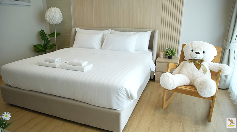 ที่พักวิลล่า หนูเล็ก ก่อนบ่าย