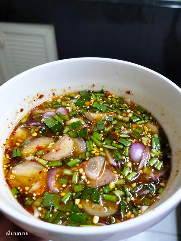 เนื้อย่างกระทะ น้ำจิ้มแจ่วสูตรเด็ด อาหารไทย สูตรอาหาร