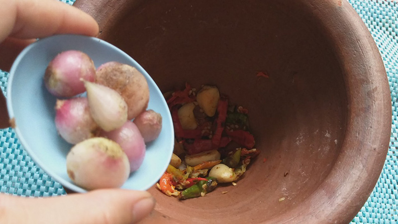 สูตรน้ำพริกปลาทูเห็ดย่าง เมนูน้ำพริก น้ำพริกปลาทู เมนูอาหารไทย อาหารเพื่อสุขภาพ 