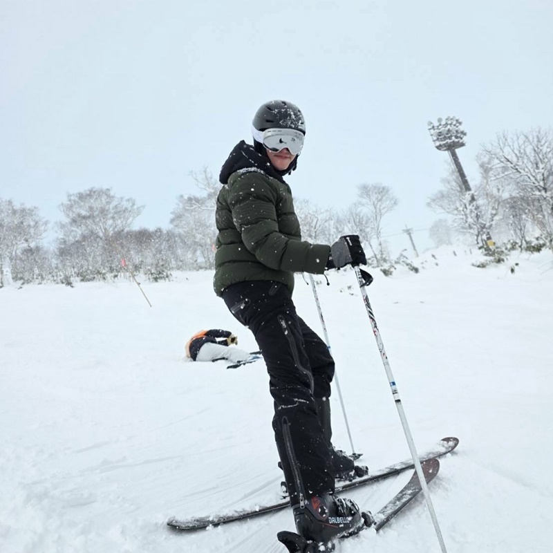 อั๋น ภูวนาท เล่นสกีตกเขา