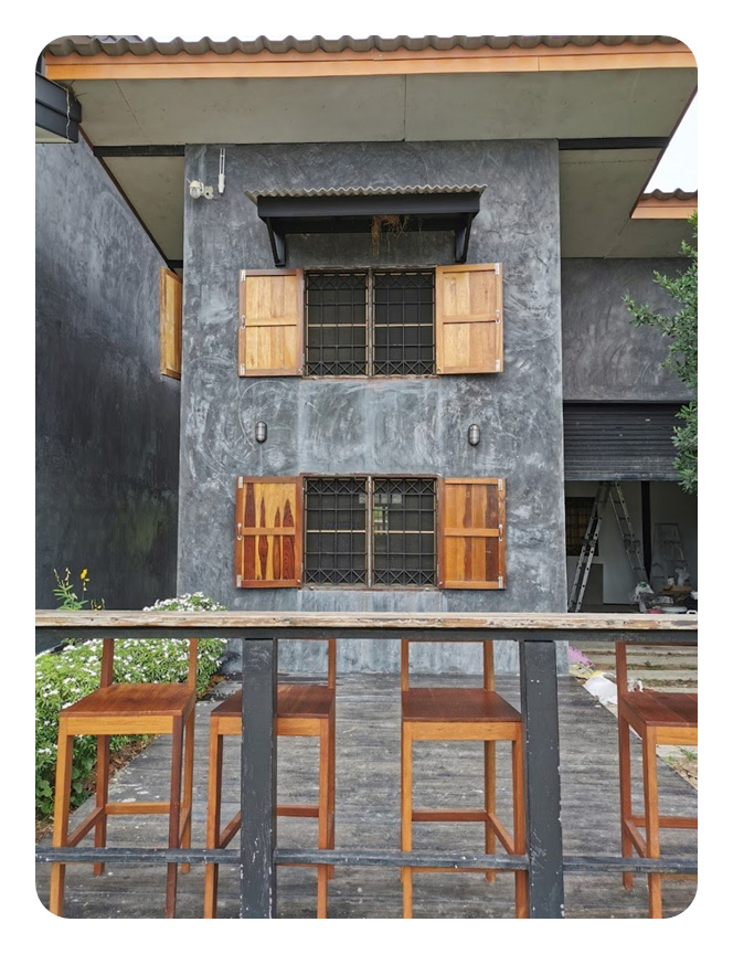 แบบบ้านสวนสองชั้น