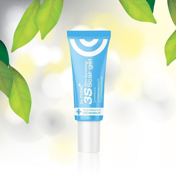 ครีมทาแผล Dr.PONG 3S film forming scar gel