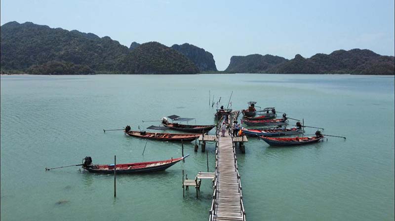 หินพับผ้า อ.ขนอม