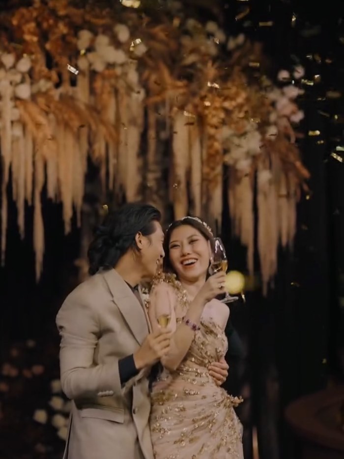  ไป่ ทาคน  ลินเมียะผิ่ว แต่งงาน