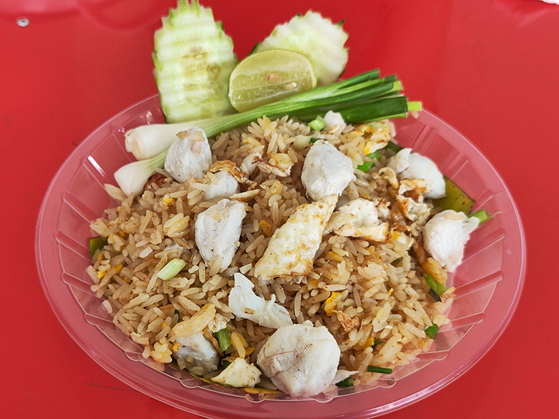 ร้านเมนูไข่เจียวปู เหลาริมทาง วัดบางปิ้ง