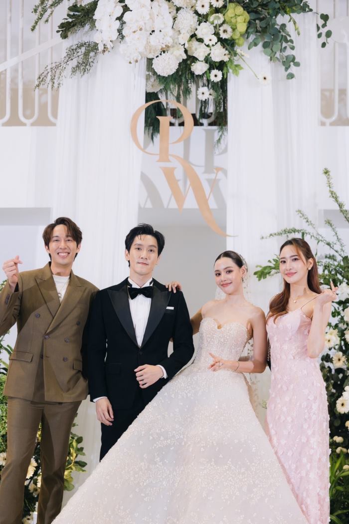 ตูน พิมพ์ปวีณ์ กี้ วัฒนชัย แต่งงาน