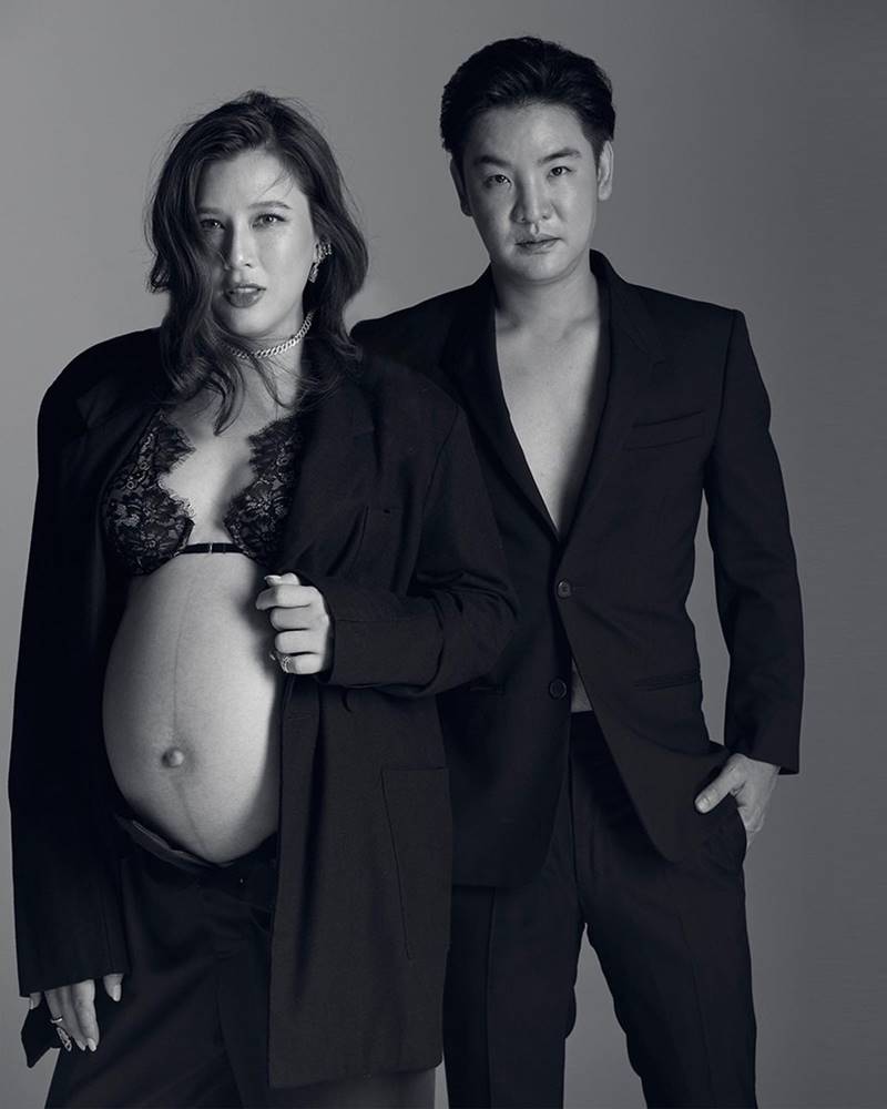 บี มาติกา, ดาราท้อง