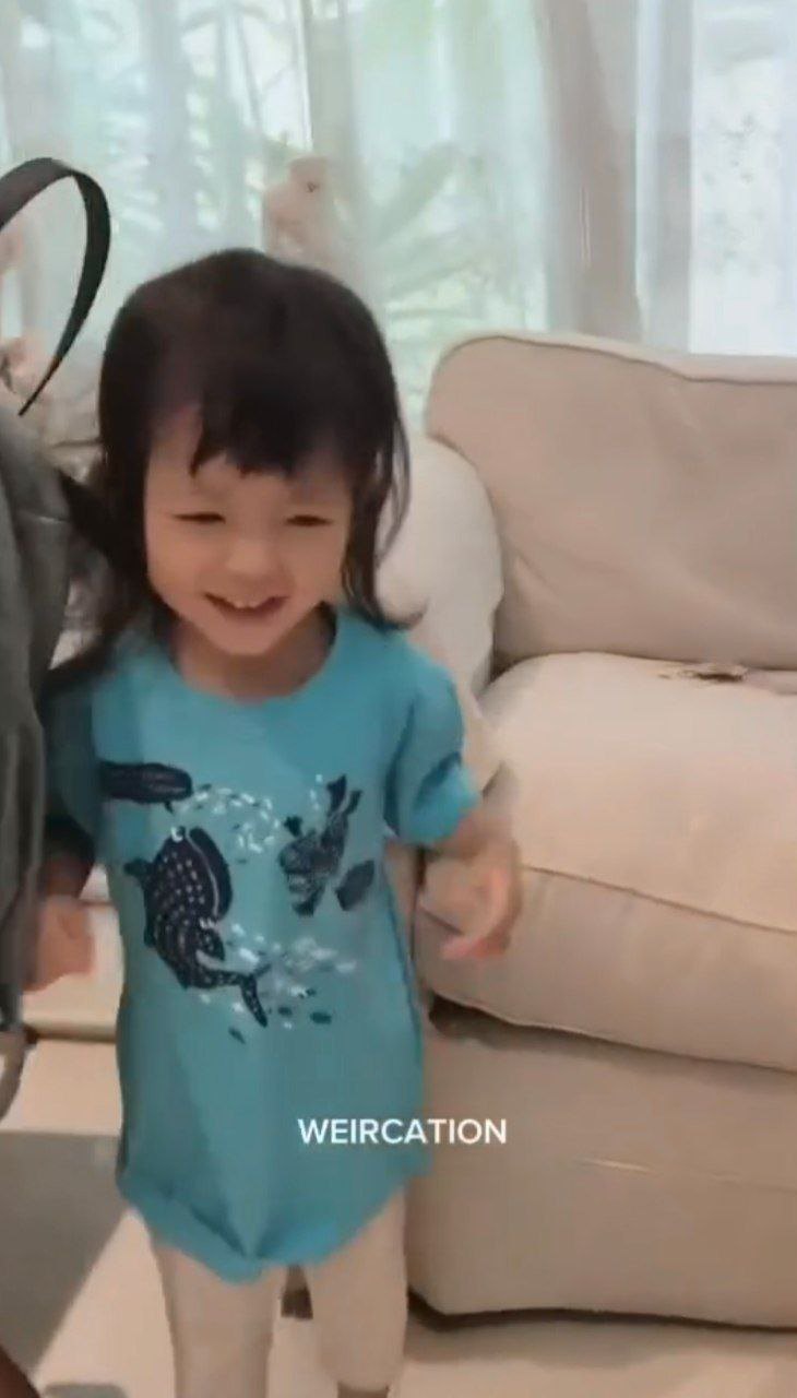 วิกกี้ เผยโฉม เวียร์ ศุกลวัฒน์ ร่าง 1 หลังโกนหนวด กับรีแอ็คลูกสาว น้องวิริน