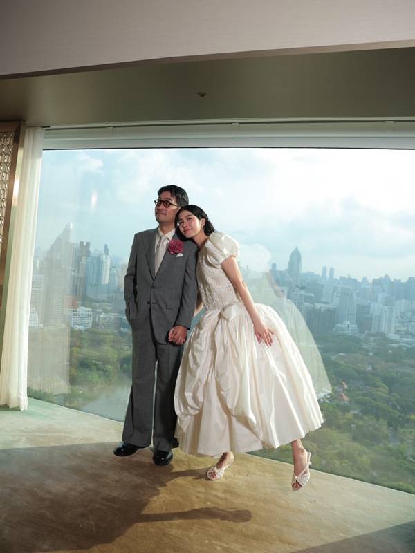 แทน ลิปตา - พราว อรณิชา ควงคู่วิวาห์หวาน