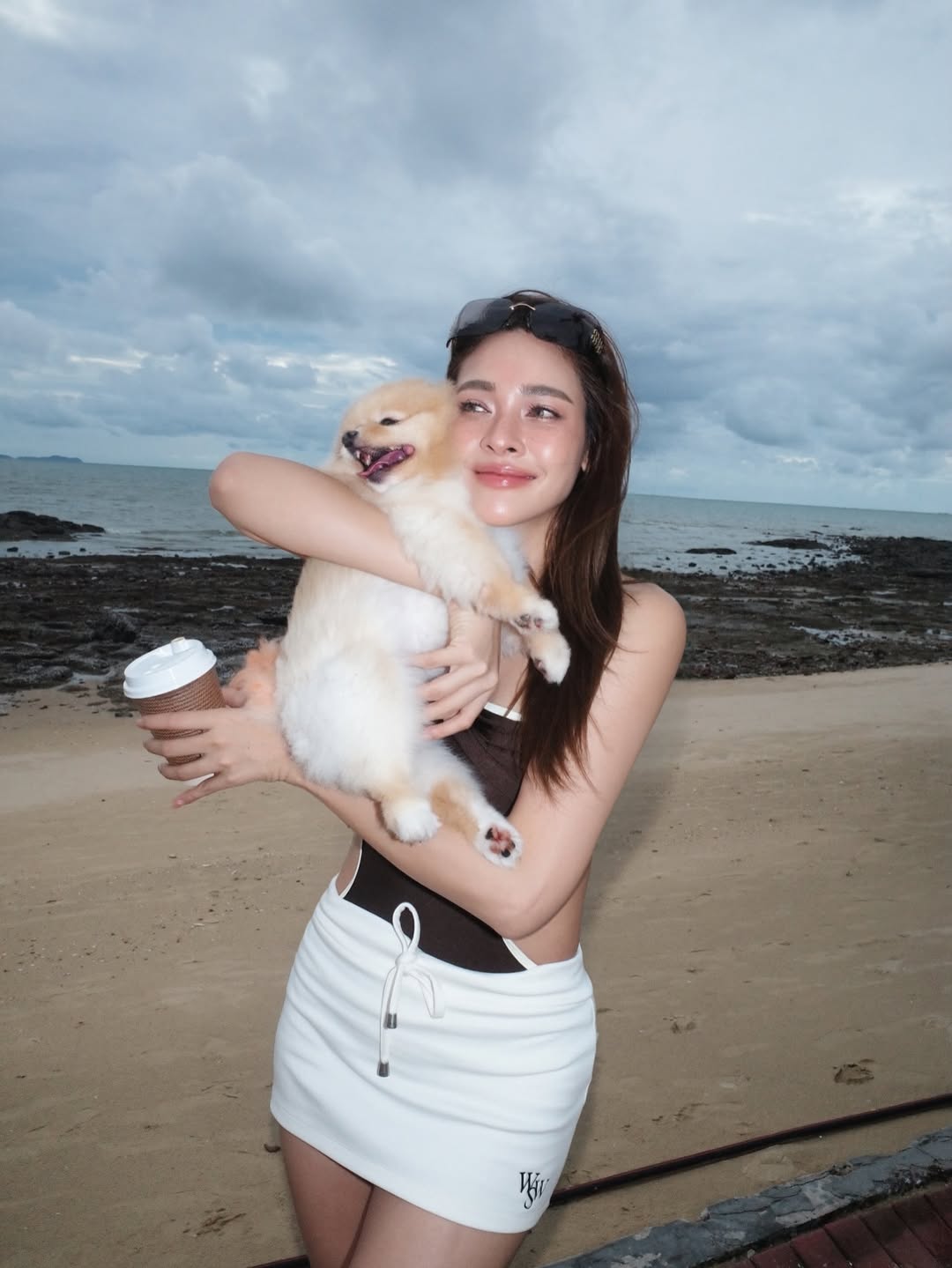 ปุ๊กลุก ฝนทิพย์ สวมวันพีซเซ็กซี่