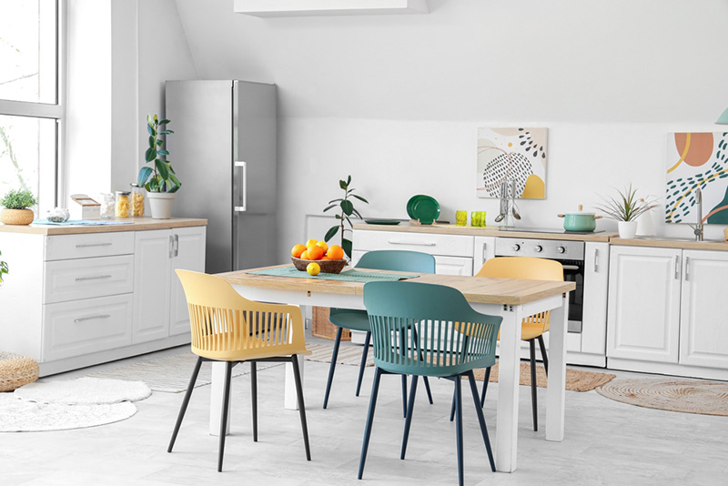 ห้องครัวสไตล์ Cheerful Modern