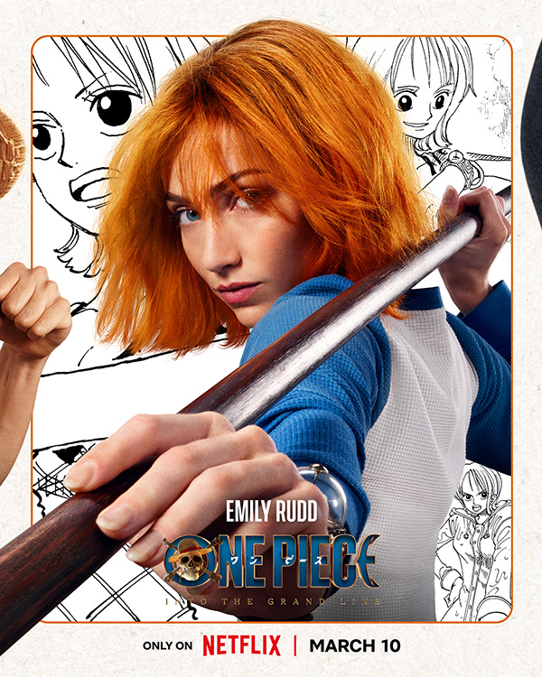 เอมิลี รัดด์ (Emily Rudd) รับบท นามิ ใน One Piece Season 2 (2026) Into the Grand Line ซีรีส์ Netflix นักแสดงนำ
