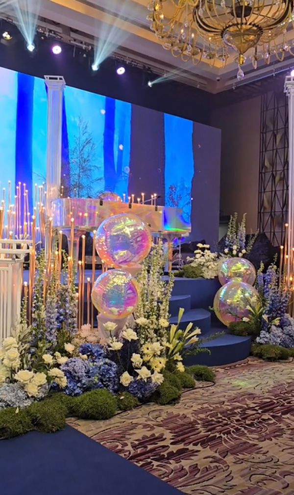 ภาพบรรยากาศ งานฉลองสมรสแก้มบุ๋ม พี่พีท 