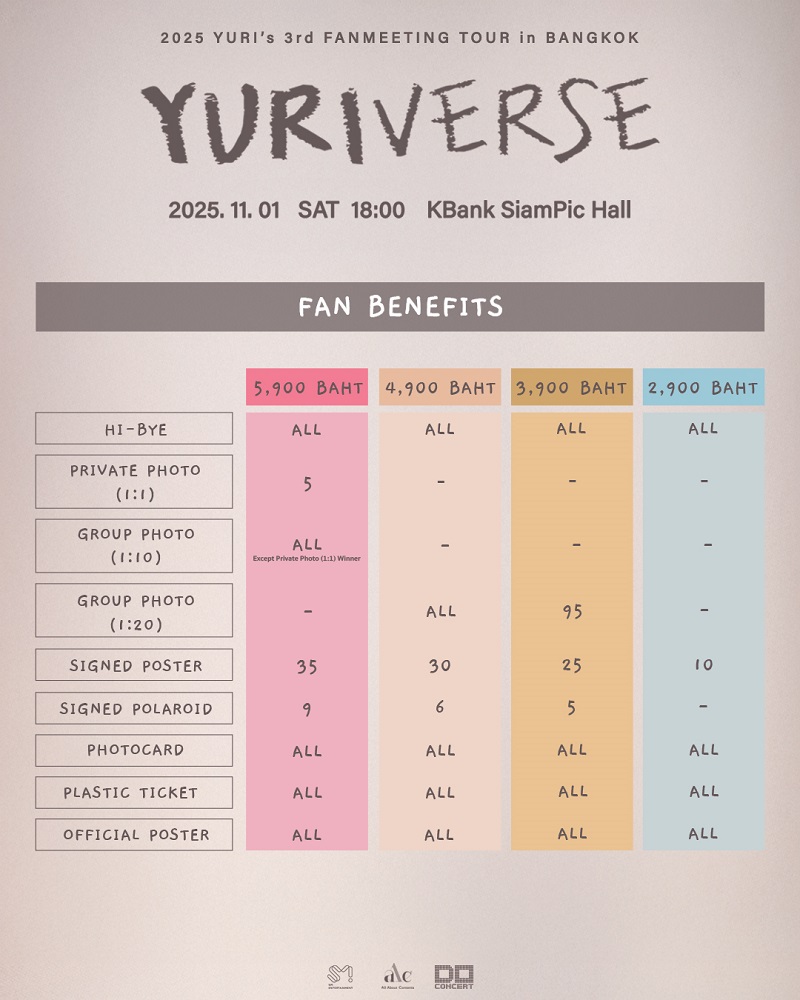 YURI FANMEETINGTOUR in BANGKOK