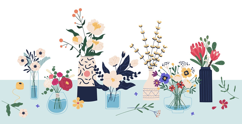 แจกันดอกไม้